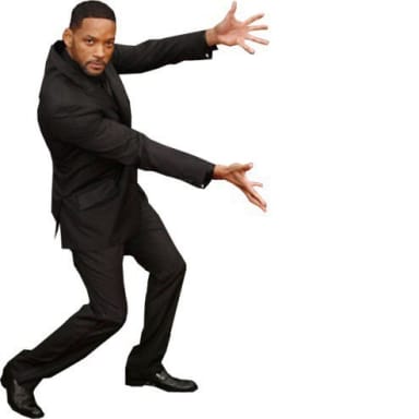 Tada Will Smith meme template