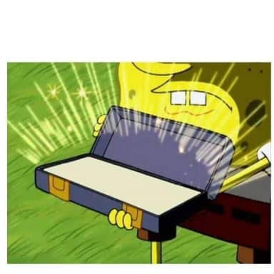 Spongebob Box meme template