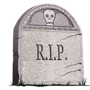 RIP meme template