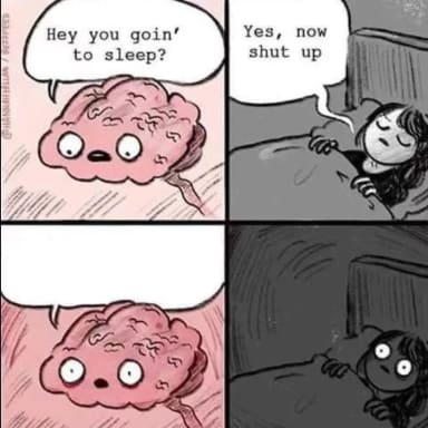 Waking Up Brain meme template