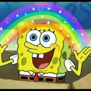 Spongebob Imagination meme template
