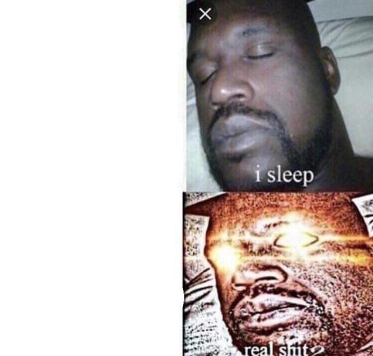 Real Shit meme template