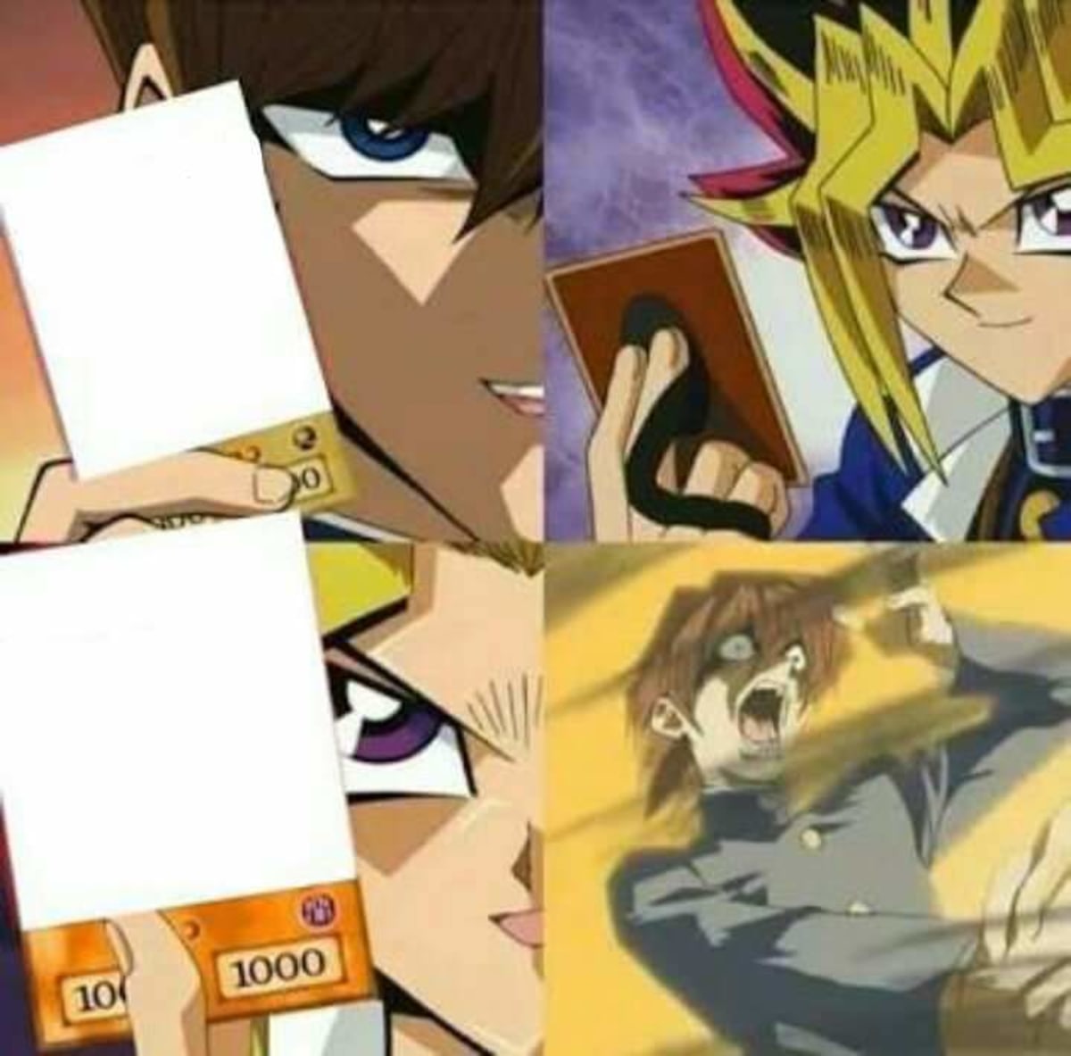 Yu Gi Oh meme template
