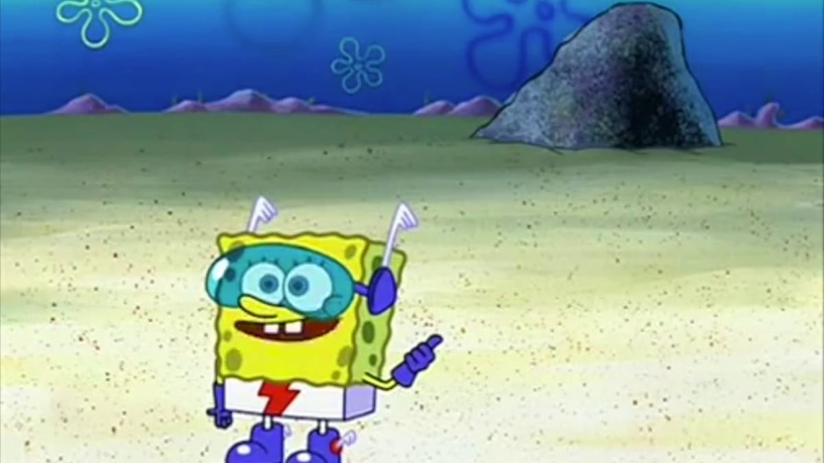 Spongebob Wanna See Me Do It Again meme template