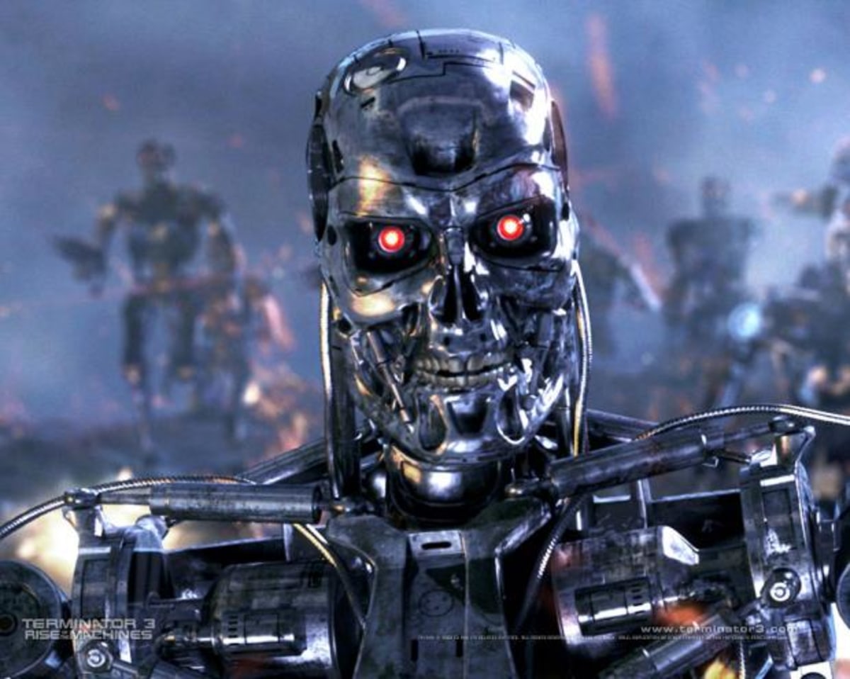 Terminator Robot T 800 meme template