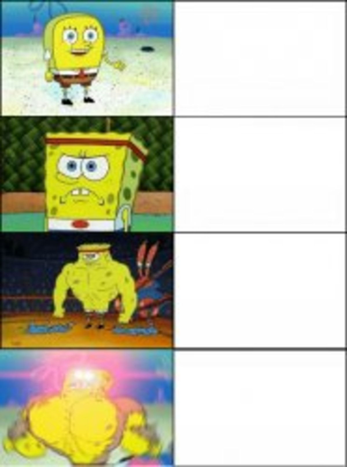 Sponge Finna Commit Muder meme template