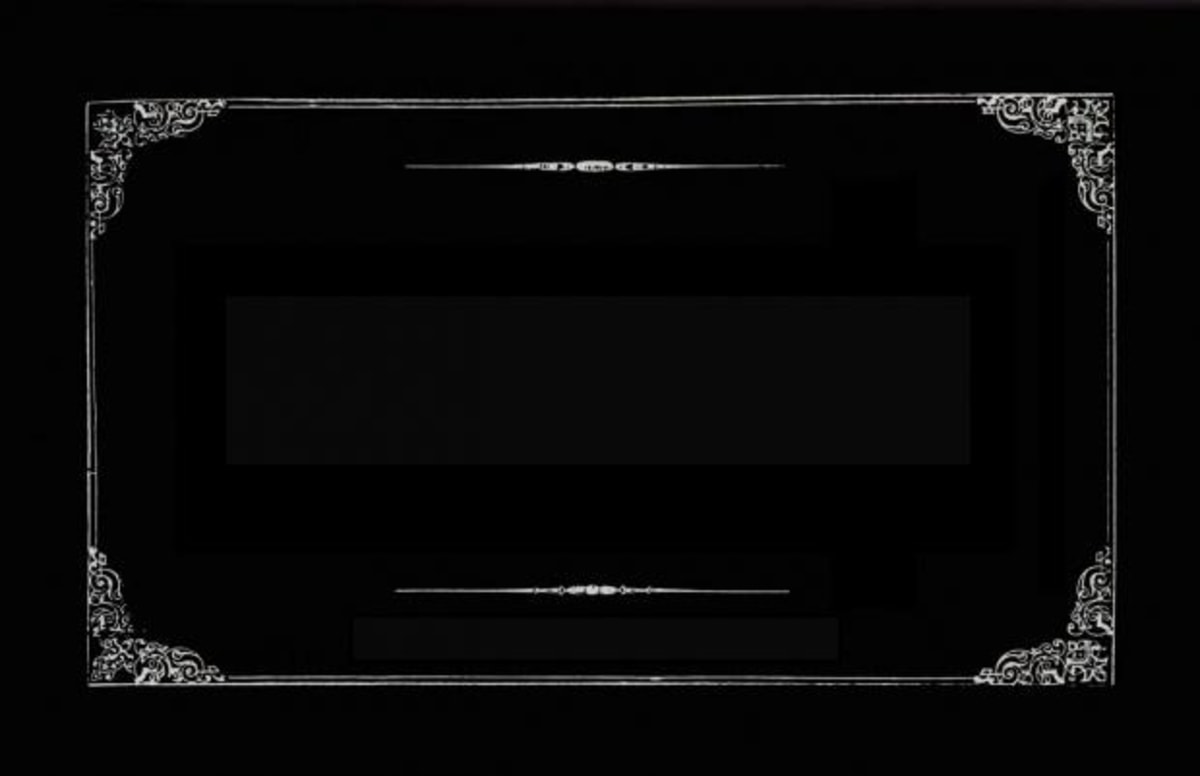 Silent Movie Card meme template