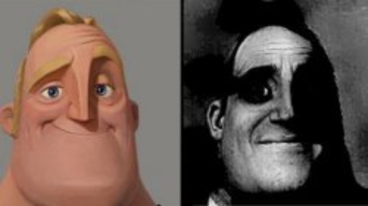 Mr Incredible Uncanny meme template
