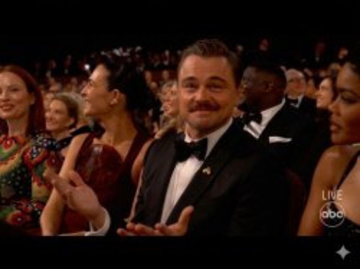 Leo Oscars meme template