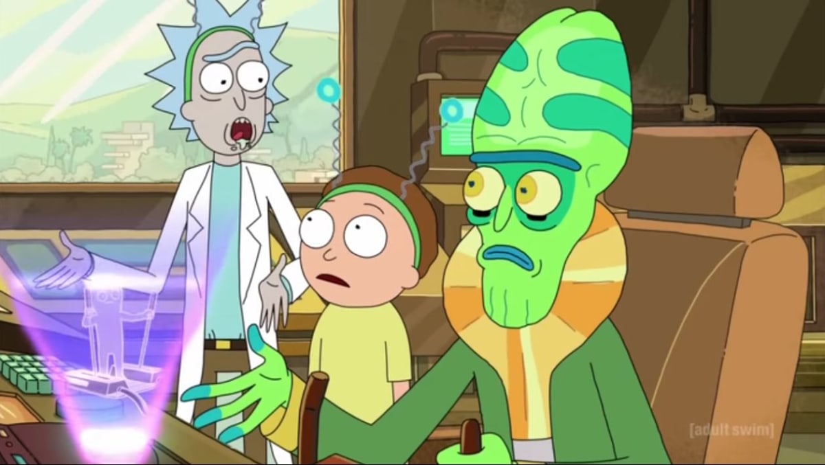 Rick And Morty Extra Steps meme template