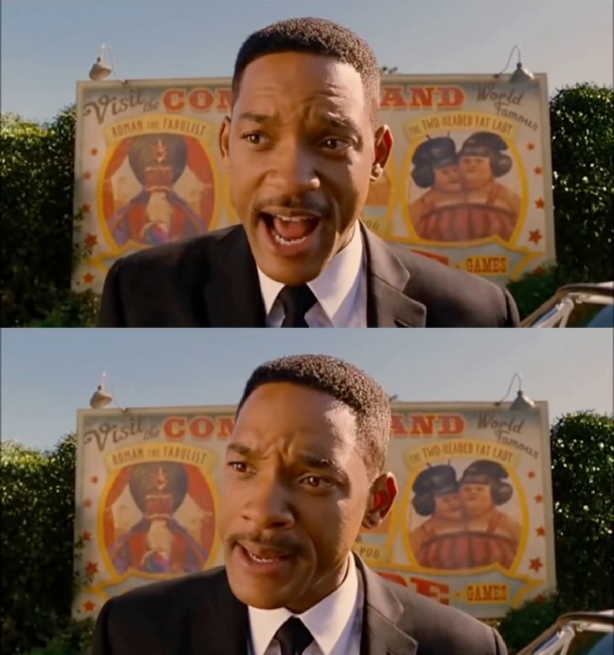 Men In Black meme template