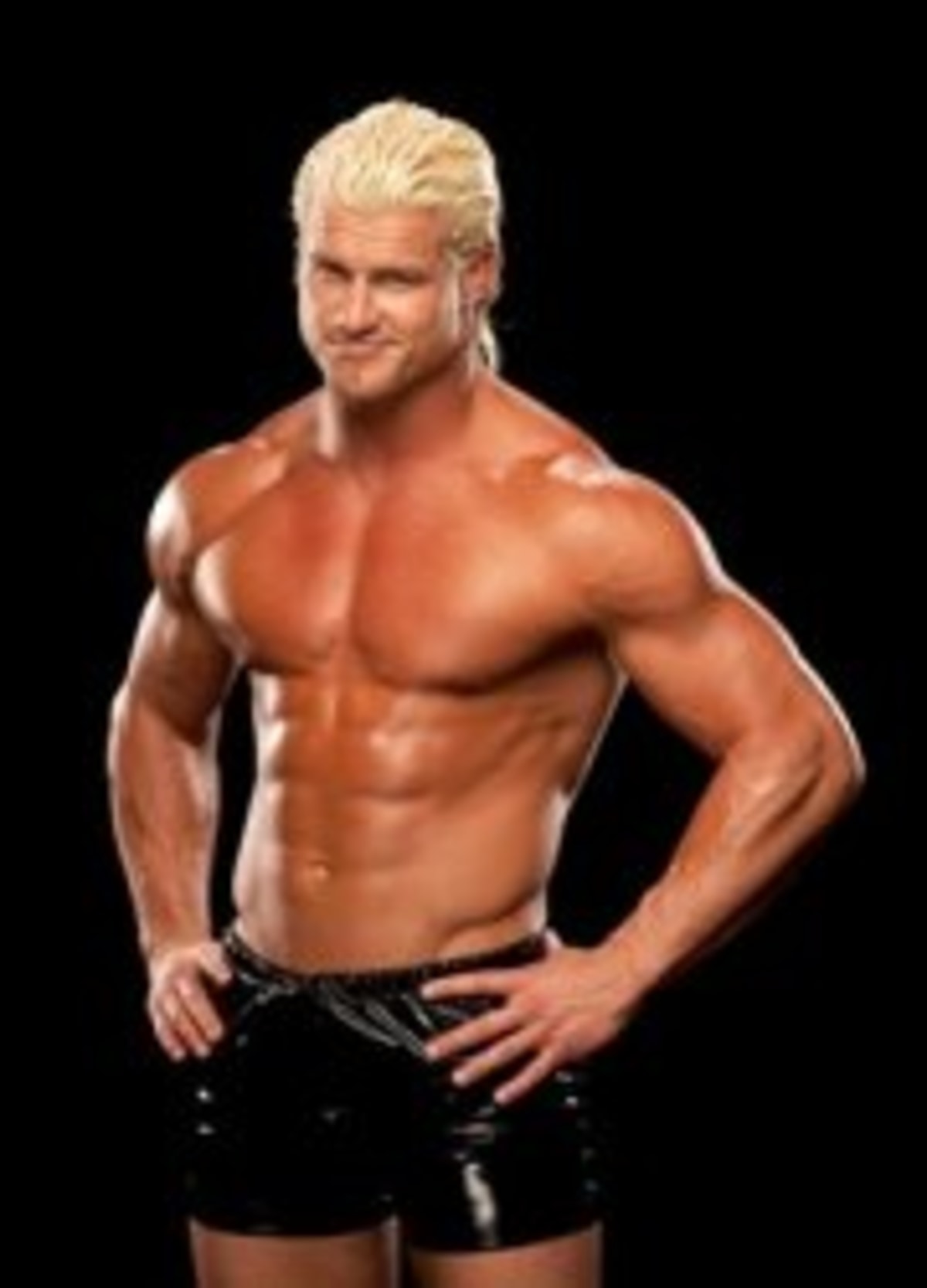 Dolph Ziggler Sells meme template: A wrestler (Dolph Ziggler) standing confidently with hands on hips, smirking.
