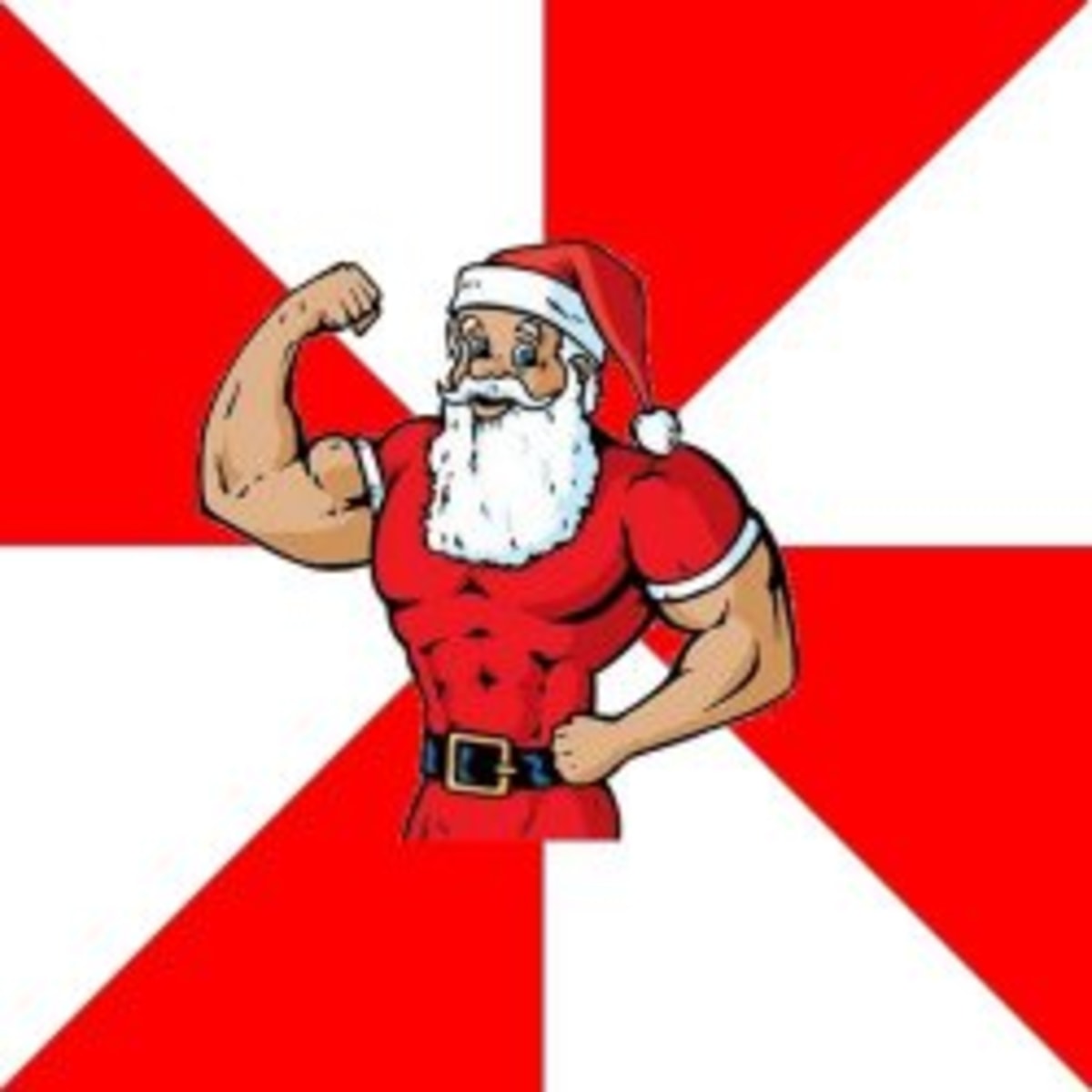 Jersey Santa meme template
