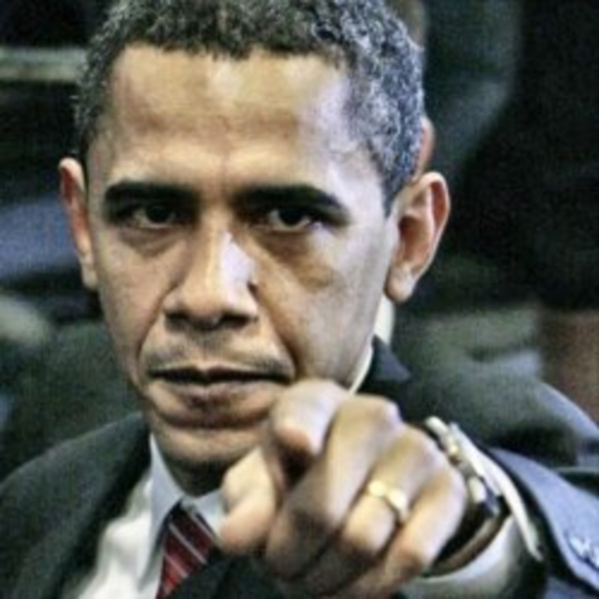 Pissed Off Obama meme template