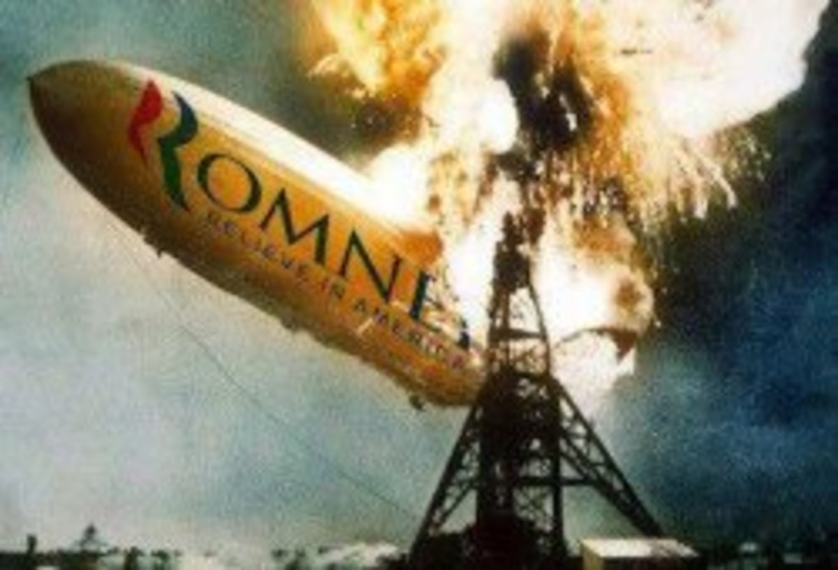 Romneys Hindenberg meme template