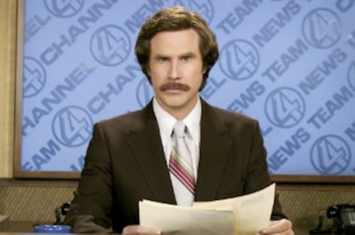 Ron Burgundy meme template