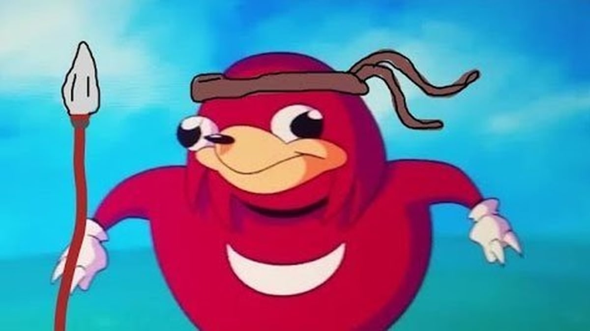 Ugandan Knuckles meme template