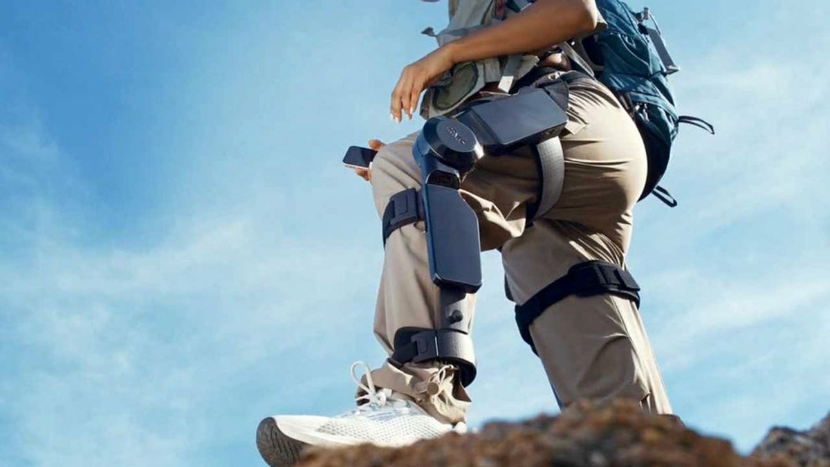 The IRMO M1 exoskeleton combines AI and robotics to enhance personal mobility across diverse terrains. Credit: a57.foxnews.com