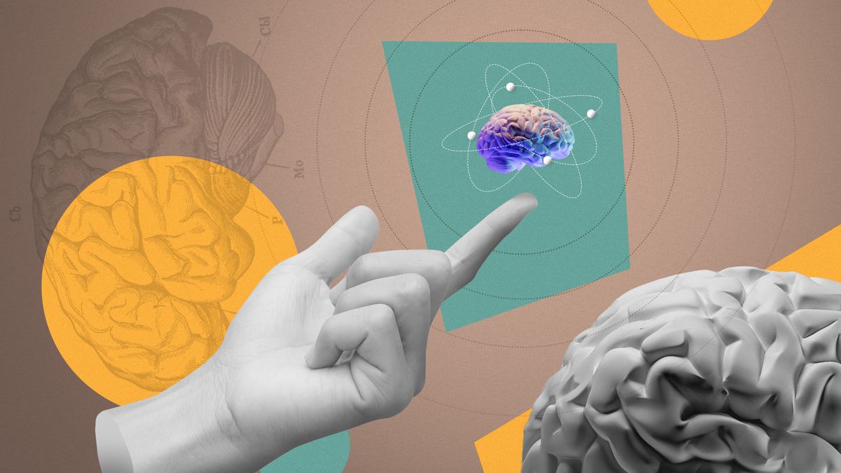 An artificial intelligence brain with human-like thought processes. Credit: Shutterstock