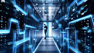An advanced data center facility, representing the sophisticated infrastructure managed by SoftBank's new Infrinia AI Cloud OS. Credit: Shutterstock