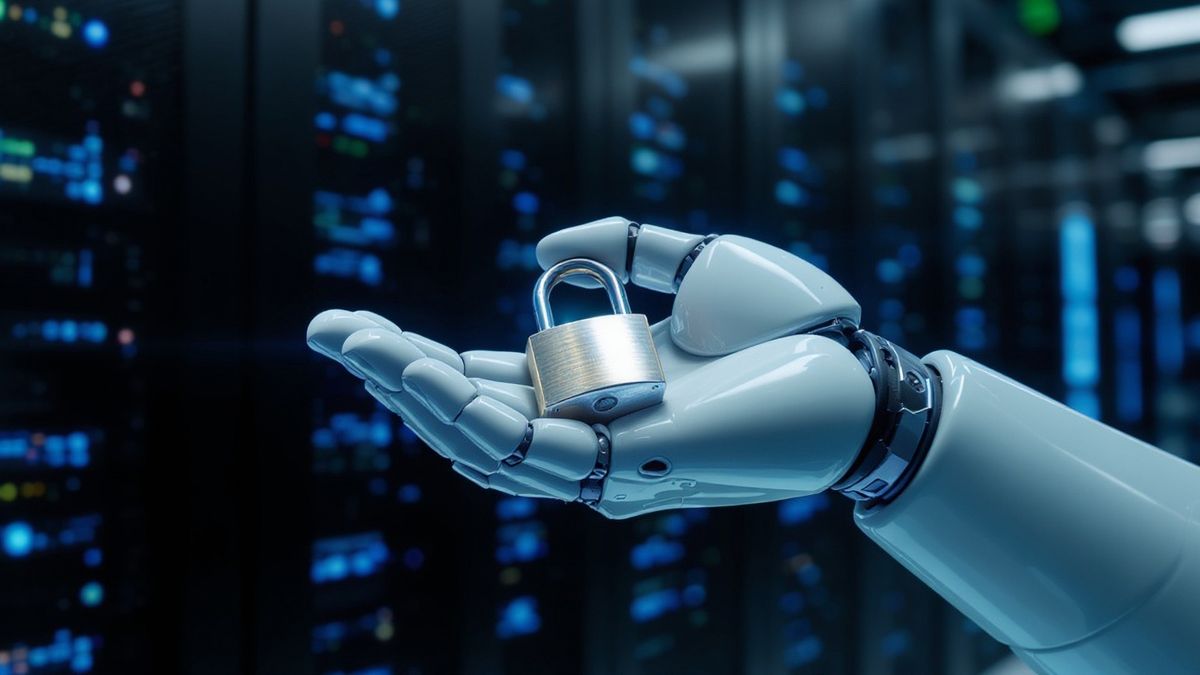 Digital representation of cybersecurity concepts and artificial intelligence. Credit: Shutterstock