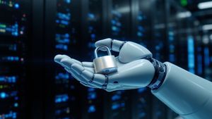 Digital representation of cybersecurity concepts and artificial intelligence. Credit: Shutterstock