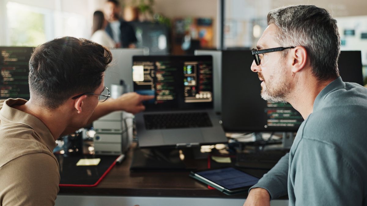 A digital representation of code, illustrating the vulnerability of popular developer tools. Credit: Shutterstock