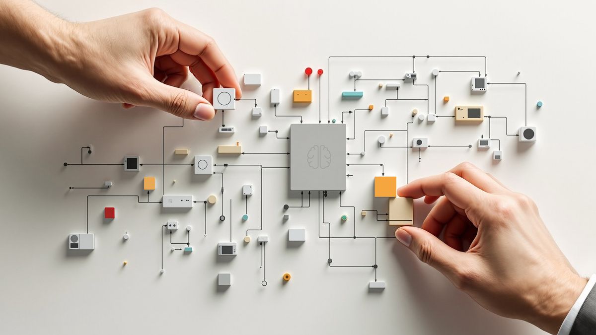 Enterprise workflow architecture visualization. Credit: Shutterstock