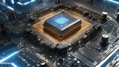 Quantum X Labs Tests AI Error Correction with NVIDIA. Visualization by Stable Diffusion