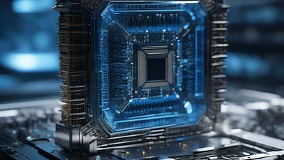 IBM Quantum Computing Strategy and Financial Outlook. Visualization by Stable Diffusion