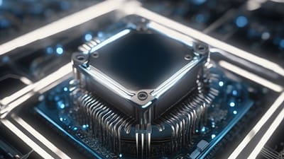 Oracle Cloud to host Quantinuum Helios for hybrid AI. Visualization by Stable Diffusion