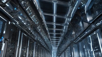 Nvidia PAIR enables local AI cluster construction. Visualization by Stable Diffusion