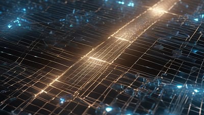 NVIDIA and Phasecraft Boost Quantum Simulation Speed. Visualization by Stable Diffusion