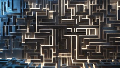 Evaluate AI search results for accuracy and context. Visualization by Stable Diffusion