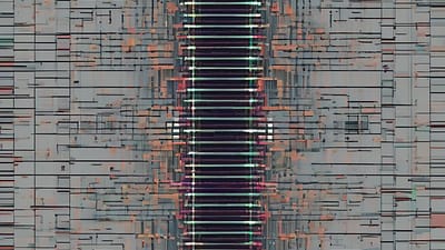 AI Coding: Harder Engineering. Visualization by Stable Diffusion
