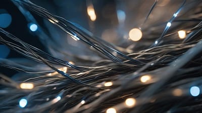 Unified AI Networking Architecture Bridges Data Center Gaps. Visualization by Stable Diffusion
