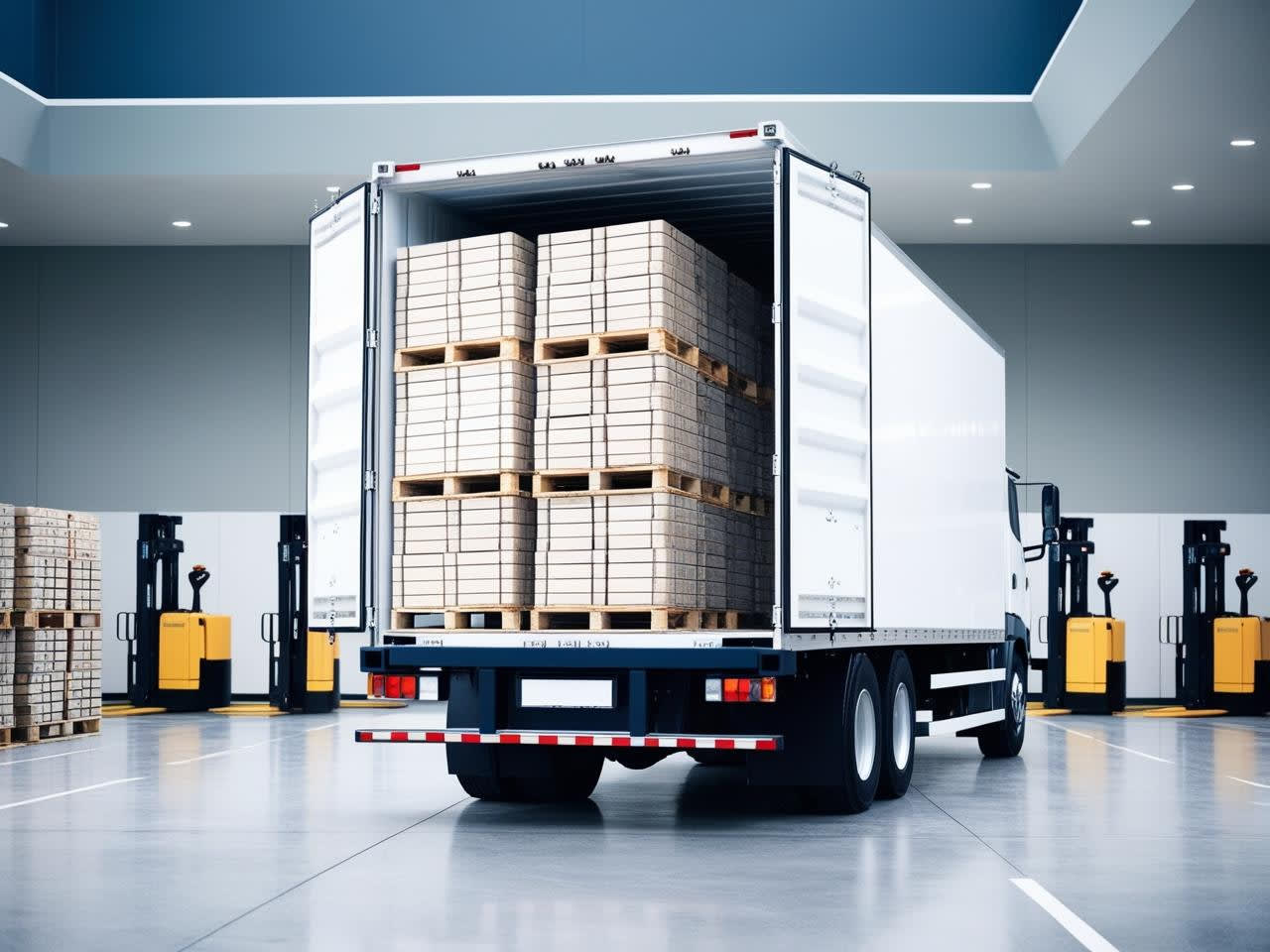 Combien de palettes peut-on charger dans un camion de 20m3 ?