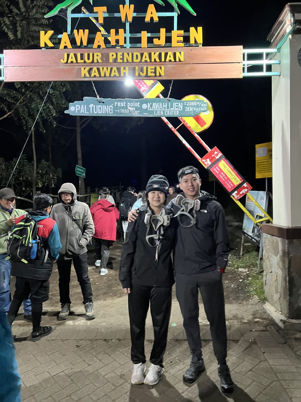Starting point of Ijen