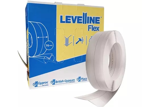 Rigips Levelline – защитни ъгли с ко-полимерно ядро и скосени ръбове