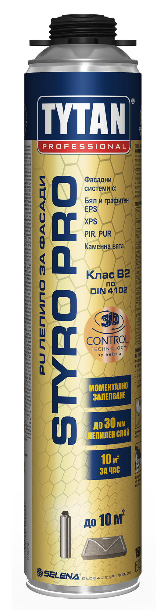 TYTAN PROFESSIONAL STYRO PRO B2 PU Лепило за фасади