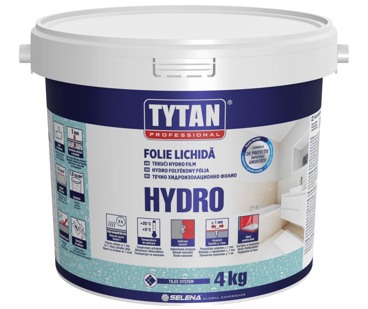 TYTAN PROFESSIONAL HYDRO Течна хидроизолация