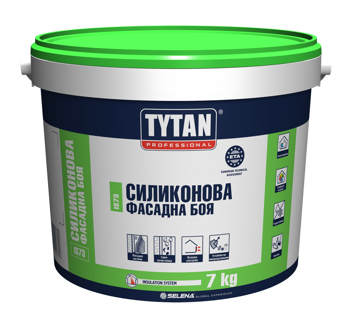 TYTAN PROFESSIONAL Силиконова фасадна боя IS73