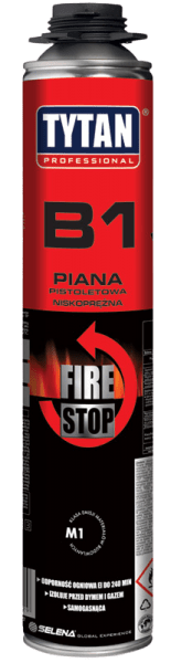 TYTAN PROFESSIONAL FIRE STOP B1 Огнеустойчива професионална пяна