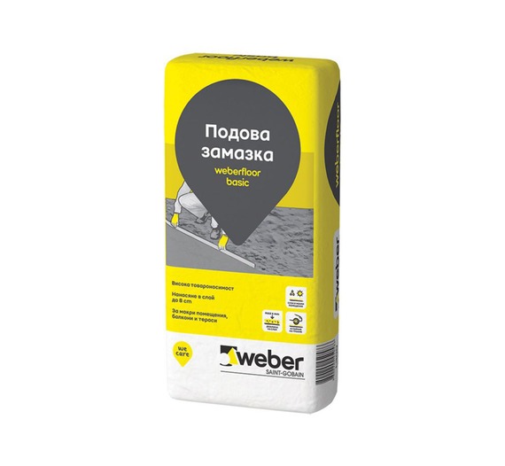 Подова Замазка Weber Floor Basic 25кг
