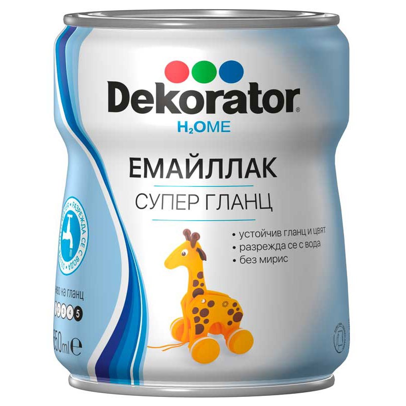 Декоратор Емайллак Супер Гланц  750 мл – всички цветове