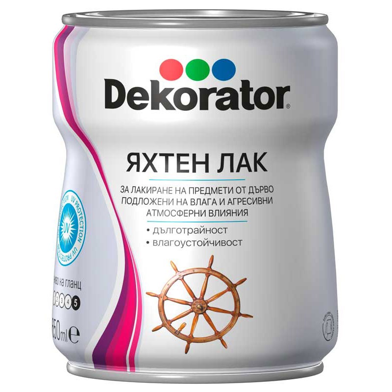 Декоратор Яхтен лак -  всички разфасовки