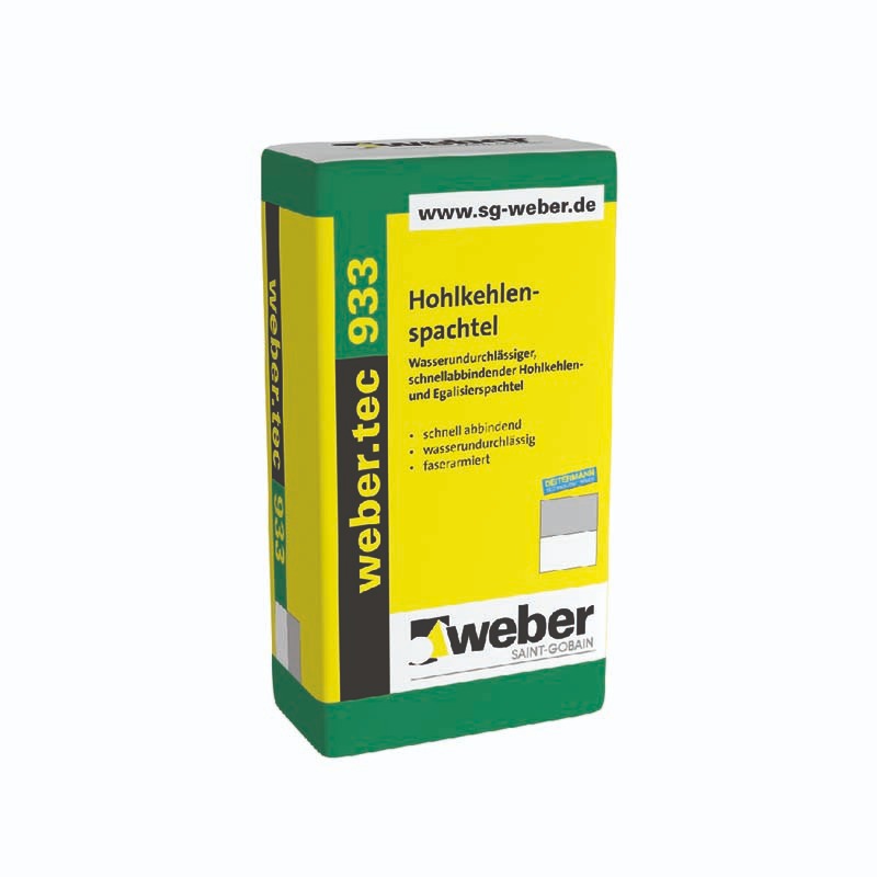 Weber.tec 933 (HKS) – Замазка с фибри/хидроизол. холкери, 25 кг