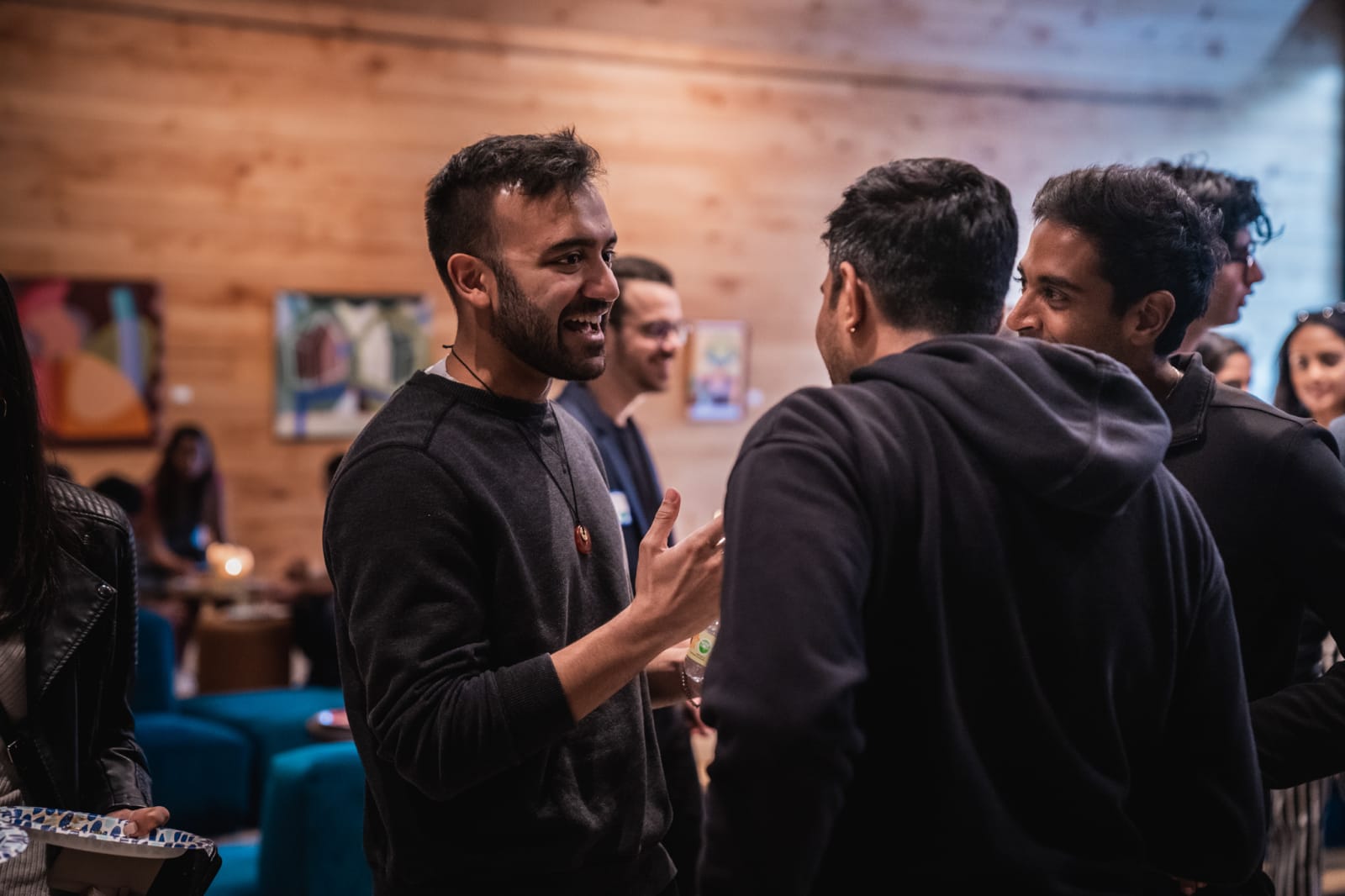 SAS event speaking close up