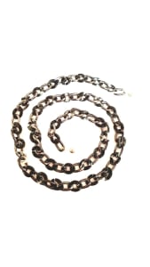 Chaînette de lunettes noir 1