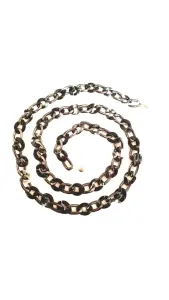 Chaînette de lunettes noir 1